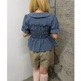 シャーリング前ボタンブラウス | NICE CLAUP / OLIVE des OLIVE　OUTLET | 詳細画像17 