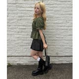 シャーリング前ボタンブラウス | NICE CLAUP / OLIVE des OLIVE　OUTLET | 詳細画像22 