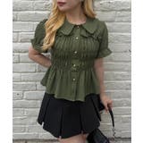 シャーリング前ボタンブラウス | NICE CLAUP / OLIVE des OLIVE　OUTLET | 詳細画像26 