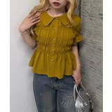 シャーリング前ボタンブラウス | NICE CLAUP / OLIVE des OLIVE　OUTLET | 詳細画像34 