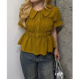 シャーリング前ボタンブラウス | NICE CLAUP / OLIVE des OLIVE　OUTLET | 詳細画像35 