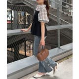 異素材シャーリングドッキングブラウス | NICE CLAUP / OLIVE des OLIVE OUTLET | 詳細画像15