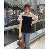 異素材シャーリングドッキングブラウス | NICE CLAUP / OLIVE des OLIVE OUTLET | 詳細画像17