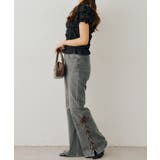 シャーリングブラウス | NICE CLAUP / OLIVE des OLIVE　OUTLET | 詳細画像13 