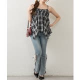 キラキラチェックキャミチュニック | NICE CLAUP / OLIVE des OLIVE OUTLET | 詳細画像15