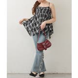 キラキラチェックキャミチュニック | NICE CLAUP / OLIVE des OLIVE OUTLET | 詳細画像17