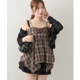 キラキラチェックキャミチュニック | NICE CLAUP / OLIVE des OLIVE OUTLET | 詳細画像19