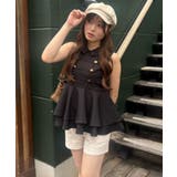 金ボタンノースリブラウス | NICE CLAUP / OLIVE des OLIVE OUTLET | 詳細画像8