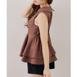 金ボタンノースリブラウス | NICE CLAUP / OLIVE des OLIVE OUTLET | 詳細画像34