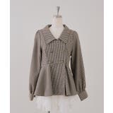 金ボタンペプラムブラウス | NICE CLAUP / OLIVE des OLIVE OUTLET | 詳細画像2
