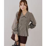金ボタンペプラムブラウス | NICE CLAUP / OLIVE des OLIVE OUTLET | 詳細画像10