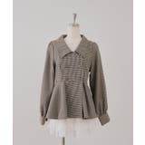 金ボタンペプラムブラウス | NICE CLAUP / OLIVE des OLIVE OUTLET | 詳細画像14