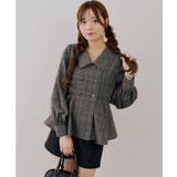 金ボタンペプラムブラウス | NICE CLAUP / OLIVE des OLIVE OUTLET | 詳細画像29