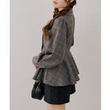 金ボタンペプラムブラウス | NICE CLAUP / OLIVE des OLIVE OUTLET | 詳細画像32