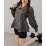 金ボタンペプラムブラウス | NICE CLAUP / OLIVE des OLIVE OUTLET | 詳細画像33