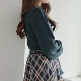【6色展開】大人気リバイバル！配色メローパワショルリブニット | RMAF　NICE CLAUP / OLIVE des OLIVE | 詳細画像30 