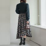 【6色展開】大人気リバイバル！配色メローパワショルリブニット | RMAF　NICE CLAUP / OLIVE des OLIVE | 詳細画像34 