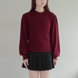 【6色展開】大人気リバイバル！配色メローパワショルリブニット | RMAF　NICE CLAUP / OLIVE des OLIVE | 詳細画像55 