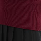 【6色展開】大人気リバイバル！配色メローパワショルリブニット | RMAF　NICE CLAUP / OLIVE des OLIVE | 詳細画像60 