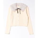 ティペット付金釦ケーブルカーディガン | NICE CLAUP / OLIVE des OLIVE OUTLET | 詳細画像2