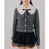 ティペット付金釦ケーブルカーディガン | NICE CLAUP / OLIVE des OLIVE OUTLET | 詳細画像14