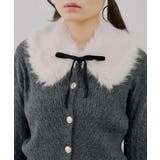 ティペット付金釦ケーブルカーディガン | NICE CLAUP / OLIVE des OLIVE OUTLET | 詳細画像19