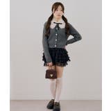 ティペット付金釦ケーブルカーディガン | NICE CLAUP / OLIVE des OLIVE OUTLET | 詳細画像23