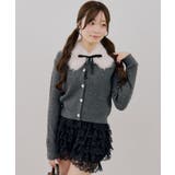 ティペット付金釦ケーブルカーディガン | NICE CLAUP / OLIVE des OLIVE OUTLET | 詳細画像28
