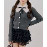ティペット付金釦ケーブルカーディガン | NICE CLAUP / OLIVE des OLIVE OUTLET | 詳細画像30