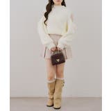 フェザーショルダーチュールプルオーバー | NICE CLAUP / OLIVE des OLIVE OUTLET | 詳細画像6
