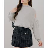 フェザーショルダーチュールプルオーバー | NICE CLAUP / OLIVE des OLIVE OUTLET | 詳細画像9
