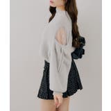 フェザーショルダーチュールプルオーバー | NICE CLAUP / OLIVE des OLIVE OUTLET | 詳細画像10