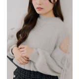 フェザーショルダーチュールプルオーバー | NICE CLAUP / OLIVE des OLIVE OUTLET | 詳細画像1