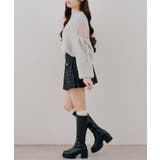 フェザーショルダーチュールプルオーバー | NICE CLAUP / OLIVE des OLIVE OUTLET | 詳細画像12