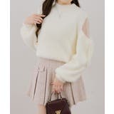 フェザーショルダーチュールプルオーバー | NICE CLAUP / OLIVE des OLIVE OUTLET | 詳細画像2