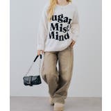 ベロアモールBIGロゴプルオーバー | NICE CLAUP / OLIVE des OLIVE OUTLET | 詳細画像3