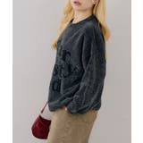 ベロアモールBIGロゴプルオーバー | NICE CLAUP / OLIVE des OLIVE OUTLET | 詳細画像17