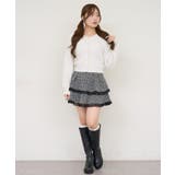 ラメフェザーゴールドボタンカーディガン | NICE CLAUP / OLIVE des OLIVE OUTLET | 詳細画像5