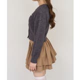 ラメフェザーゴールドボタンカーディガン | NICE CLAUP / OLIVE des OLIVE OUTLET | 詳細画像16