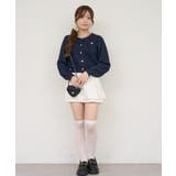 ラメフェザーゴールドボタンカーディガン | NICE CLAUP / OLIVE des OLIVE OUTLET | 詳細画像30
