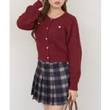 ラメフェザーゴールドボタンカーディガン | NICE CLAUP / OLIVE des OLIVE OUTLET | 詳細画像49
