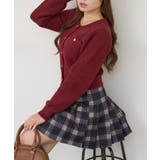 ラメフェザーゴールドボタンカーディガン | NICE CLAUP / OLIVE des OLIVE OUTLET | 詳細画像52