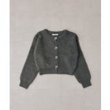 ラメフェザーリボンボタンカーディガン | NICE CLAUP / OLIVE des OLIVE　OUTLET | 詳細画像2 