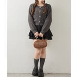 ラメフェザーリボンボタンカーディガン | NICE CLAUP / OLIVE des OLIVE　OUTLET | 詳細画像8 