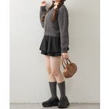 ラメフェザーリボンボタンカーディガン | NICE CLAUP / OLIVE des OLIVE　OUTLET | 詳細画像10 