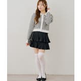モールフェザーツイードカーディガン | NICE CLAUP / OLIVE des OLIVE OUTLET | 詳細画像8