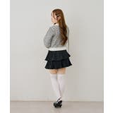 モールフェザーツイードカーディガン | NICE CLAUP / OLIVE des OLIVE OUTLET | 詳細画像10