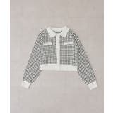 モールフェザーツイードカーディガン | NICE CLAUP / OLIVE des OLIVE OUTLET | 詳細画像11