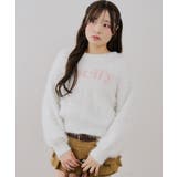 フェザーロゴ袖パールプルオーバー | NICE CLAUP / OLIVE des OLIVE　OUTLET | 詳細画像7 