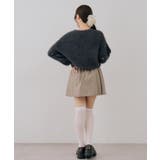 フェザーロゴ袖パールプルオーバー | NICE CLAUP / OLIVE des OLIVE　OUTLET | 詳細画像15 